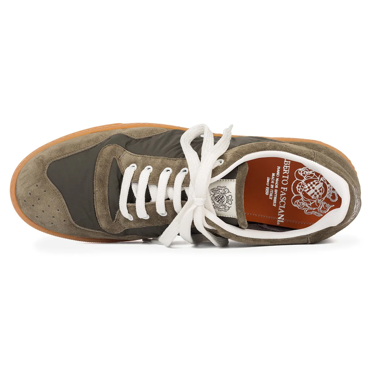 SPORT 85025<br> Leather and fabric sneakers