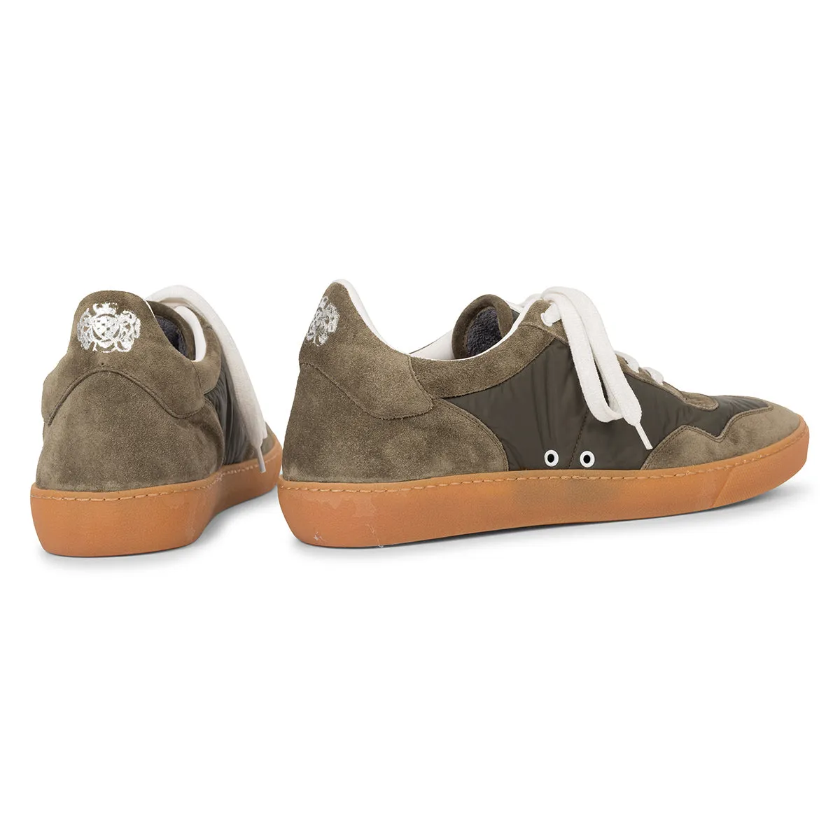 SPORT 85025<br> Leather and fabric sneakers