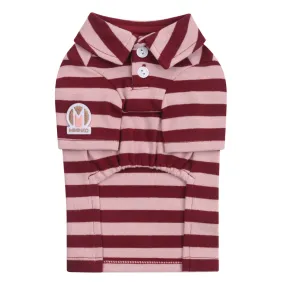 Striped PK Shirt - Wine