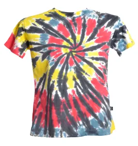 T-shirt tie and dye multicolore