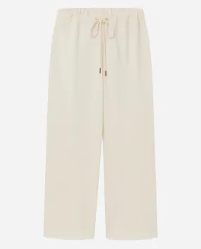 THE WIDE LEG CROPPED SWEATPANT