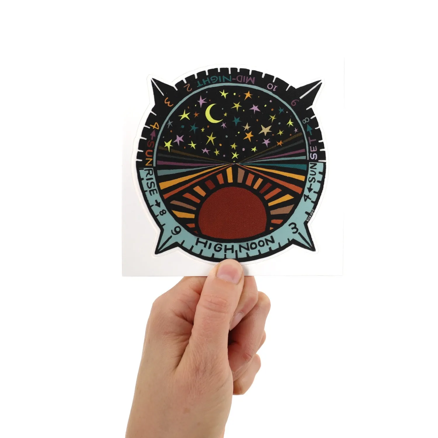 Time Dial (2 colors) Sticker