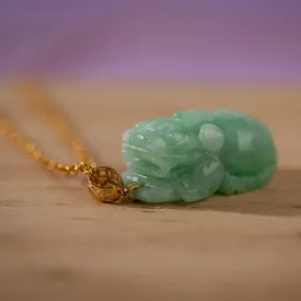 Treasure of the Orient - The Jadeite Pixiu Necklace