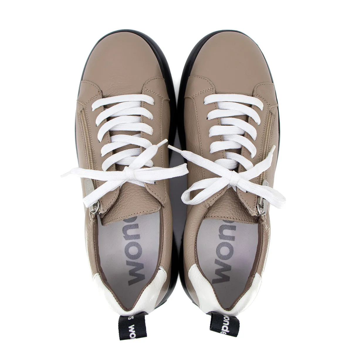 Tyler Taupe Supported Sneakers