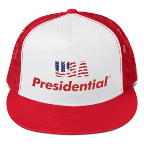 USA PRESIDENTIAL® Trucker Cap  (Red)