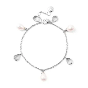 Warp Ocean Pearl Bracelet