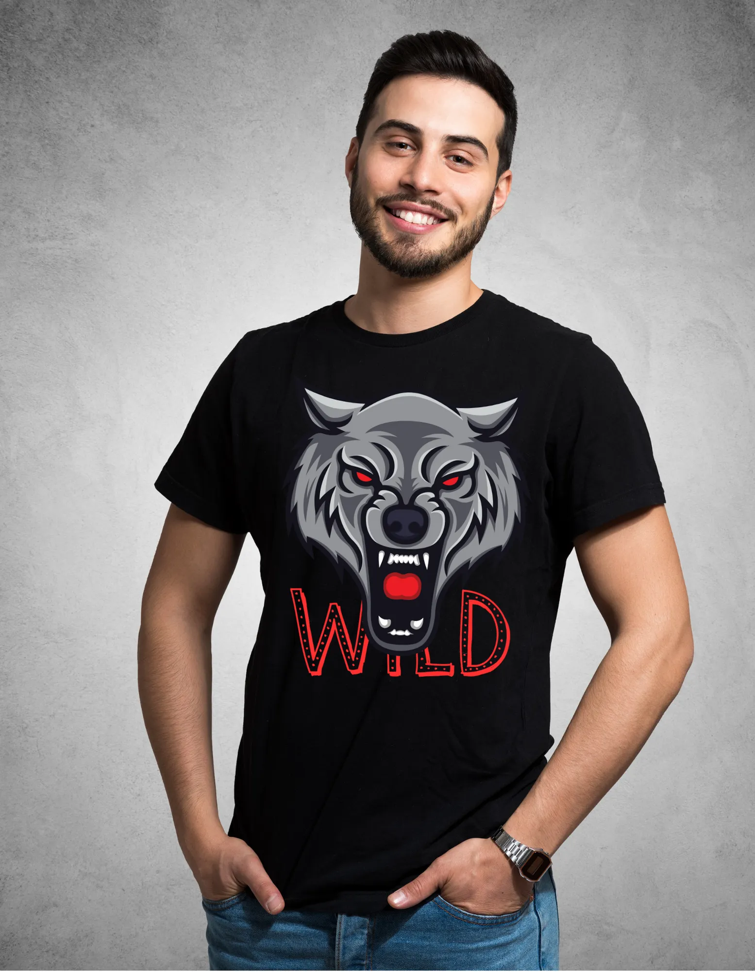 Wild Printed Tee