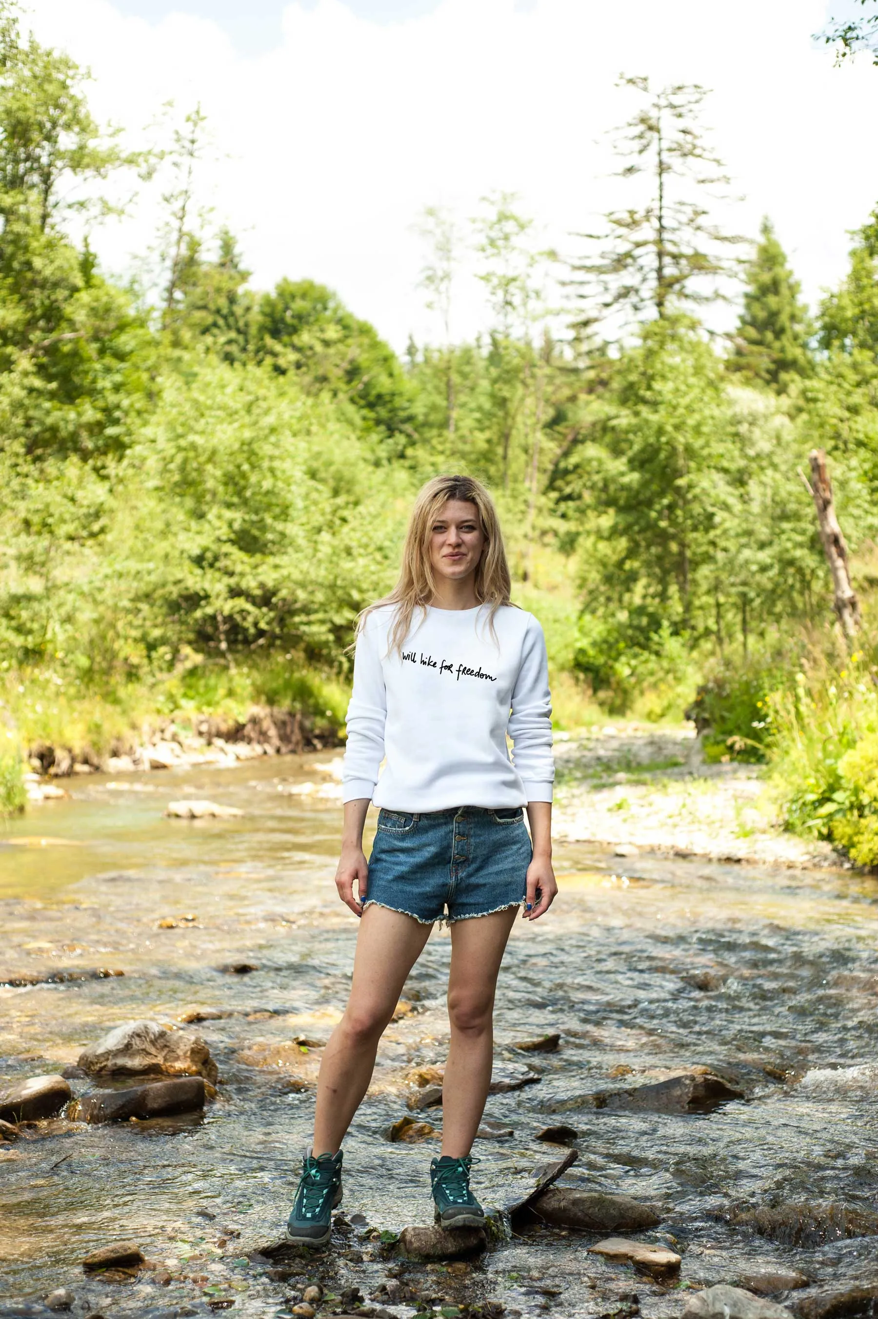 WILL HIKE FOR FREEDOM Sweatshirt