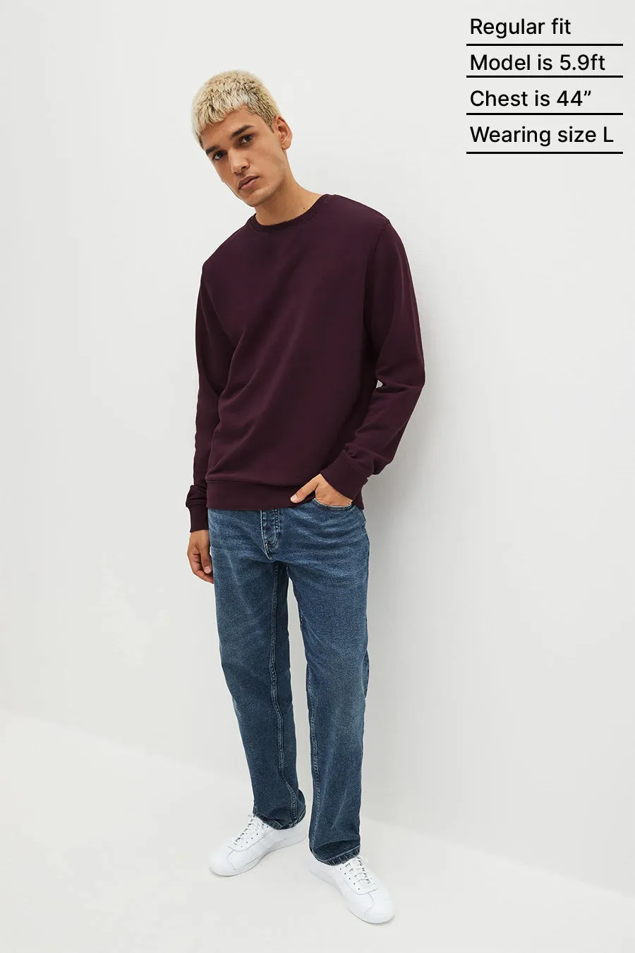 Wine - Fleece Sweatshirt