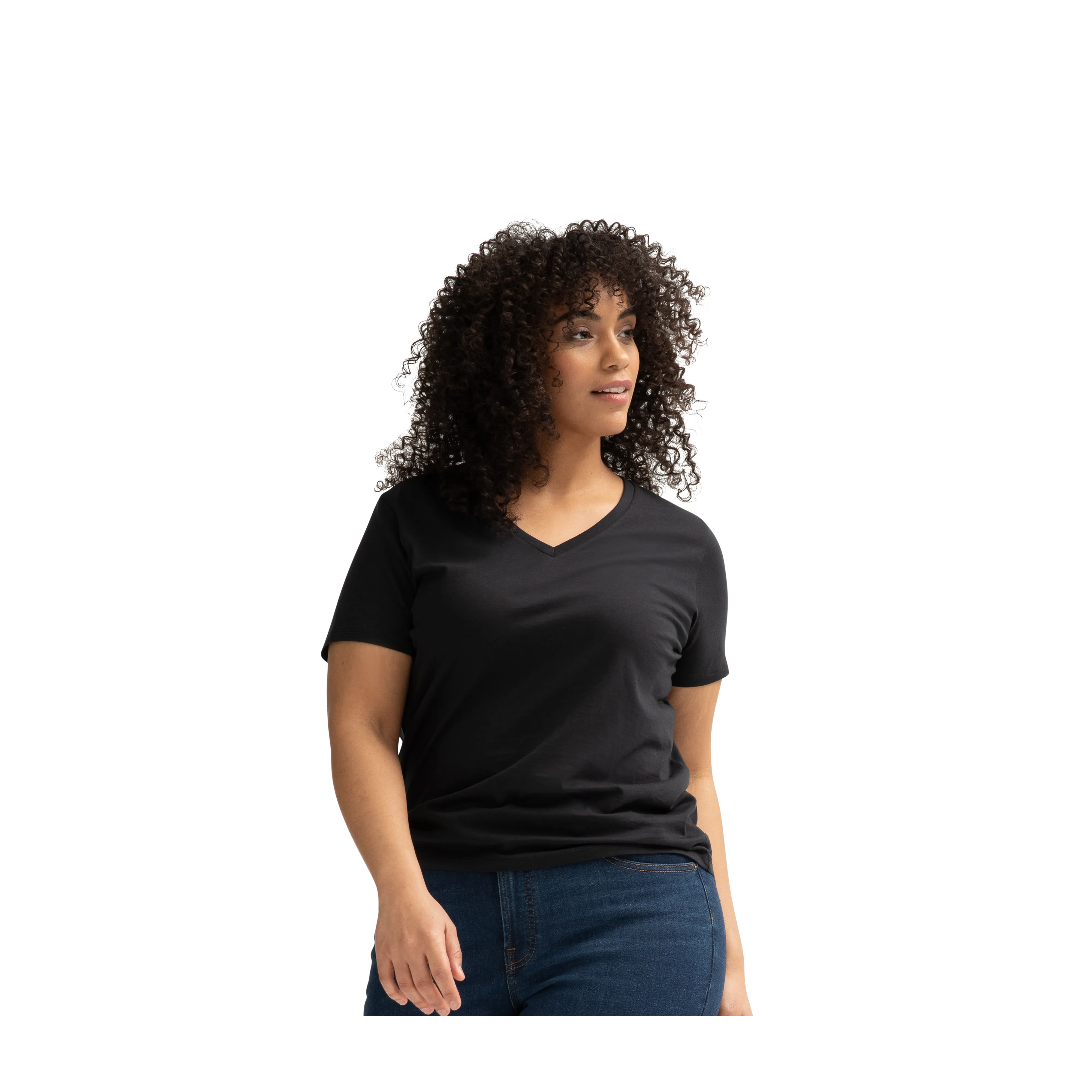 Women's V-Neck T-Shirt & Sweatpants 4-Pack